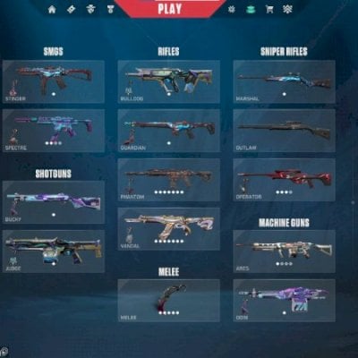 Conta valorant com 600 R$ gastos 2 vandal 2 faca 1 phantom