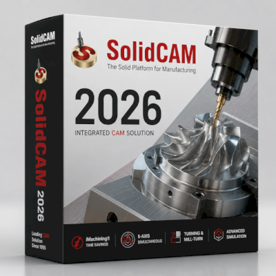 Solidcam 2026 PT-BR p/ Solidworks
