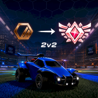 🚀 ELO JOB ROCKET LEAGUE – 2V2 | BRONZE AO GRAND CHAMPION 3 🚀