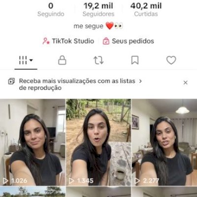 TikTok 19K Seguidores REAIS 🔥 | Conta Orgânica