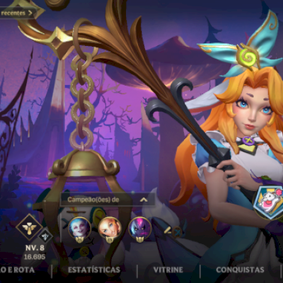 CONTA WILD RIFT LVL 115