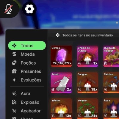 Venda de gema, 54 reais 24 M.