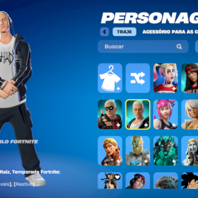 Conta com a Onze, Eminem. billie elish, godzilla e etc