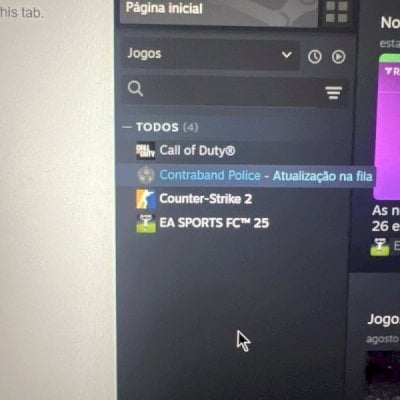 Conta steam com fifa 25