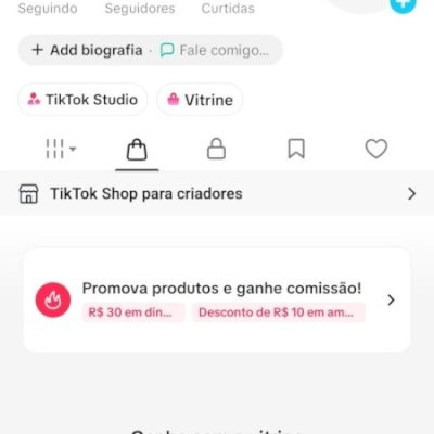 CONTA TIK TOK SHOP 2,3K SEG E 3,2K DE CURT (SHOP ATIVO) (CONTAS TIK TOK SHOP)