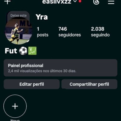 Conta Instagram+700 SEGUIDORES REAIS BR