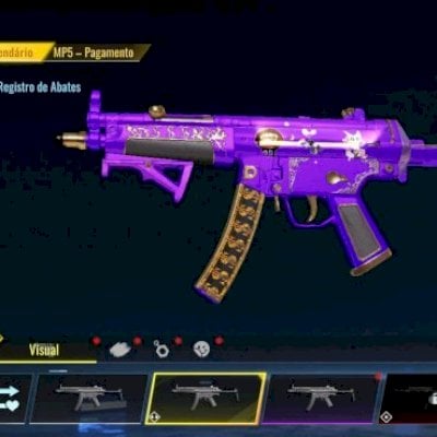 Conta BS com skins de facas e armas raras