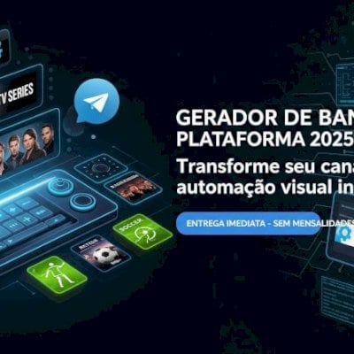 GERADOR DE BANNERS AUTOMÁTICO PARA IP📺 – PROFISSIONAL E INTELIGENTE!