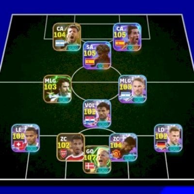 mbl/schmeichel107, yamal105, f.torres105, aguero, fiore, casemiro, drogba e +++