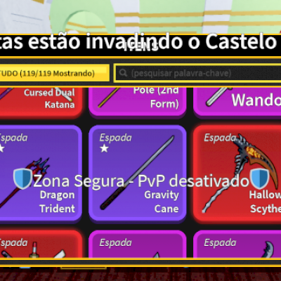 Conta Top de blox Fruits