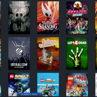 CONTA DA STEAM COM ACESSO A +50 JOGOS DA BIBLIOTECA - ONLINE