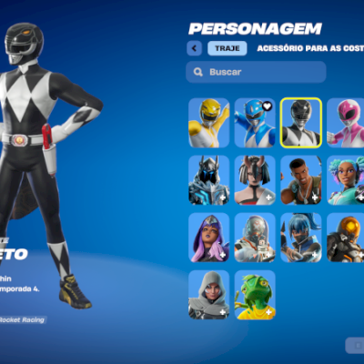 CONTA FORTNITE 86 SKINS | TODOS OS POWERS RANGERS | ENTREGA AUTOMATICA