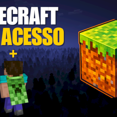 MINECRAFT FULL ACESSO + CAPA CREEPER (GARANTIA ETERNA)