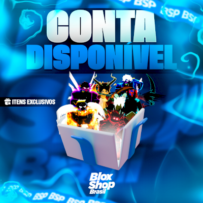 CONTAS BLOX FRUITS > 🎁CAIXA DE RAÇAS V4 FULL