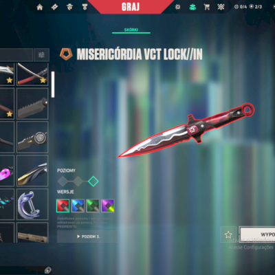 CONTA COM FACA VCT LOCK IN E MT MAIS