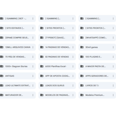 🚀 O Pack Definitivo no Google Drive: Ferramentas Essenciais em Um Único Lugar