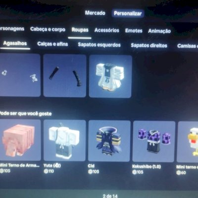 Conta Roblox boa com alguns jogos bem upados