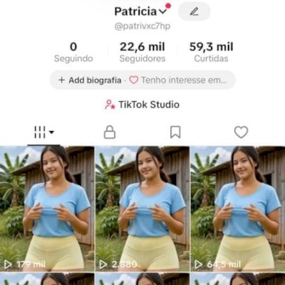 CONTA DO TIKTOK MONETIZADA +22,6K SEGUIDORES +59,3K CURTIDAS (ENGAJAMENTO REAL)