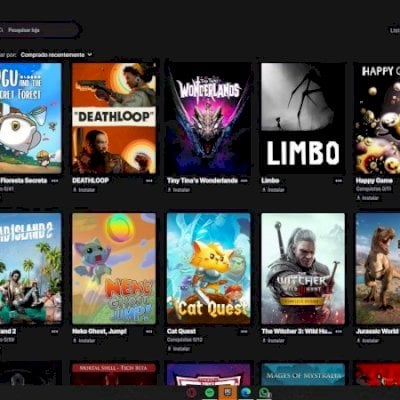 conta epic com vários jogos bom e caros