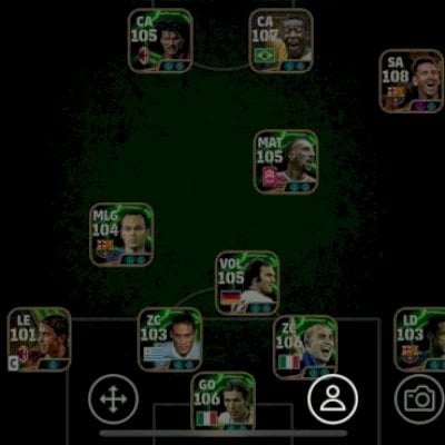 Conta eFootball top! Time montado, vários craques, GP e moedas.