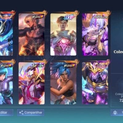 🔥 VENDO CONTA MOBILE LEGENDS 🔥