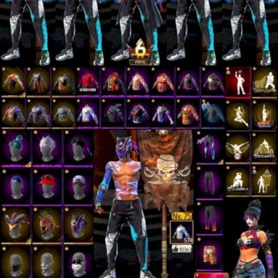 CONTA FF NV 75 / 10K LIKES / 6 PRIME / COBRA RAGE COMPLETO + 3 MASCARA COBRA + E