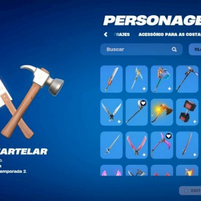 Conta Fortnite SEASON 5 +1000 reais GASTOS SALVE O MUNDO