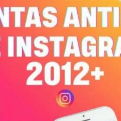 Contas instagram 2012