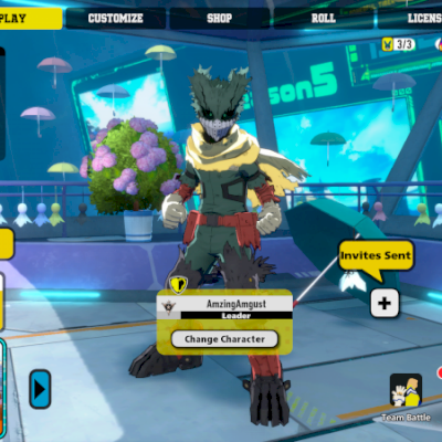 Conta de My Hero Ultra Rumble com Deku Dark no ( Xbox )