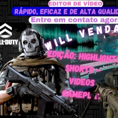 Edição de Vídeos para Jogos e Shorts: Qualidade e Preço Baixo!