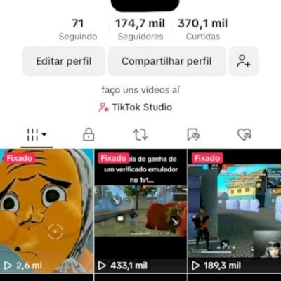 CONTA TTK +170k SEGUIDORES!