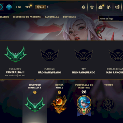 Esmeralda 2 com 35 Champs e 7 Skins