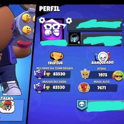 Conta brawl stars