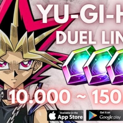 - Contas Yu-Gi-Oh! Duel Links - 150.000 Gemas