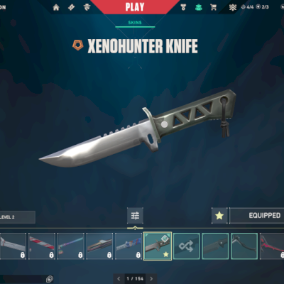 CONTA VALORANT PLAT 3 SKINS BOAS