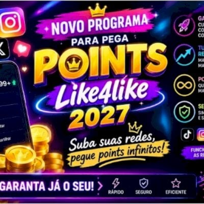 Novo programa Like4like2027