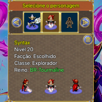 Conta Warspear com 4 Char (Atenção nas imagens)