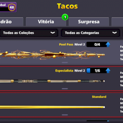 Conta 8 ball pool nvl 74
