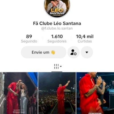 Vendo conta do tik Tok bem engajada,
