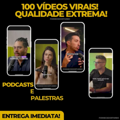 100 Cortes De Podcasts E Palestras Extremamente Virais ✅