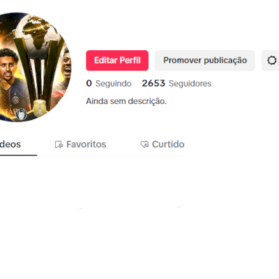 CONTA TIK TOK 2,6K DE SEGUIDORES BR ORGANICO (CONTAS TIK TOK)