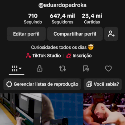 Conta Monetizada 650k tiktok