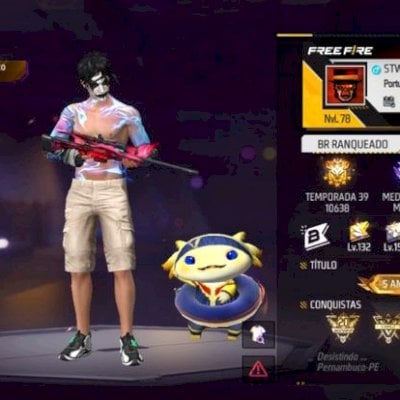 UPO CONTAS FREE FIRE [ LEIA A DESCRIÇÃO!! ]