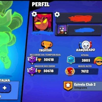 CONTA COM 50K DE TROFEUS E VARIAS SKINS DE PARCERIA