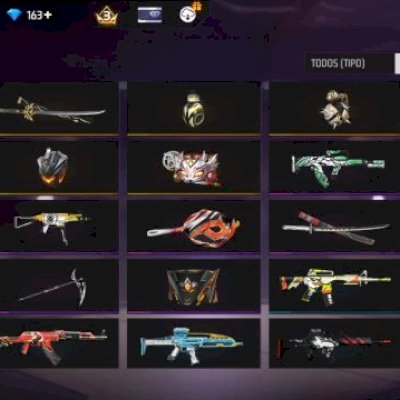 Conta de free fire para iniciantes