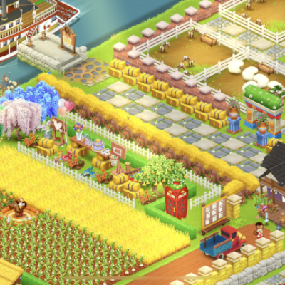 Conta nível 74 decorada e expandida.