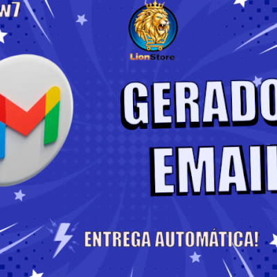 GERADOR DE EMAIL + BRINDE !!