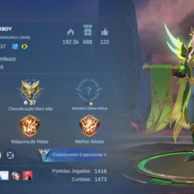 Conta com mais de 100 skins a venda !