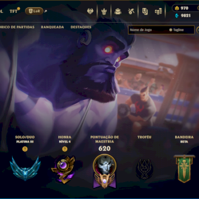 CONTA LOL | FULL ACESSO | 100% SEGURA | SKINS 168 | CAMPEÕES 158 | PLATINA