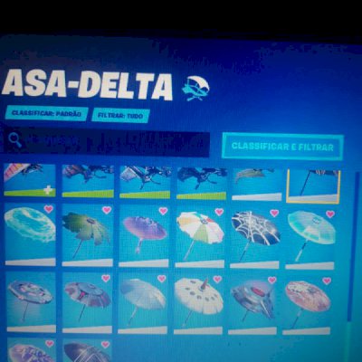 Conta com passes completos, diversas skins e 1000 V-Bucks na conta